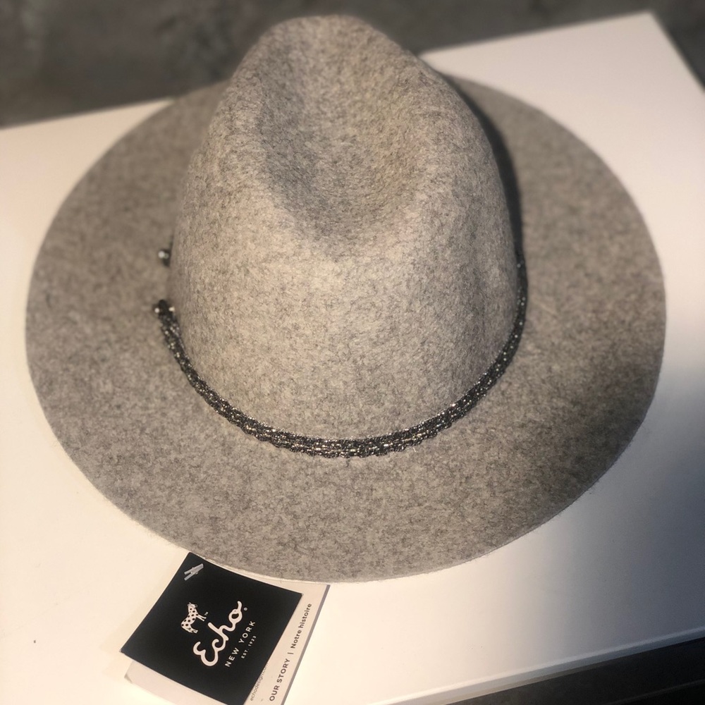 Echo Design Wool Fedora Hat - Picture 2 of 3